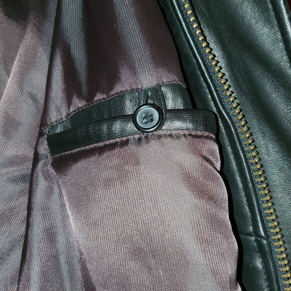 J.Park Collection Mens Leather Jacket! Size L Excellent Condition! - Picture 6 of 14